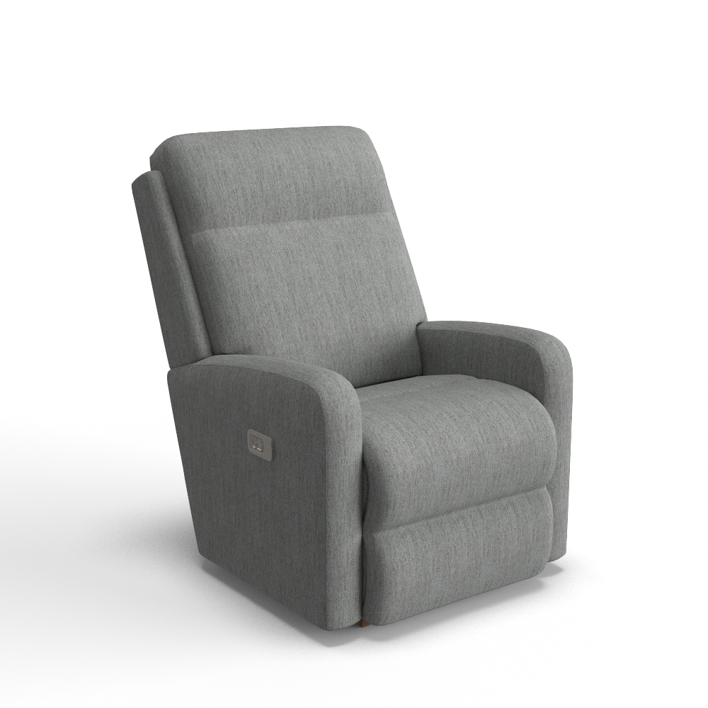 Finley Power Rocking Recliner w/ Headrest & Lumbar, In Stock